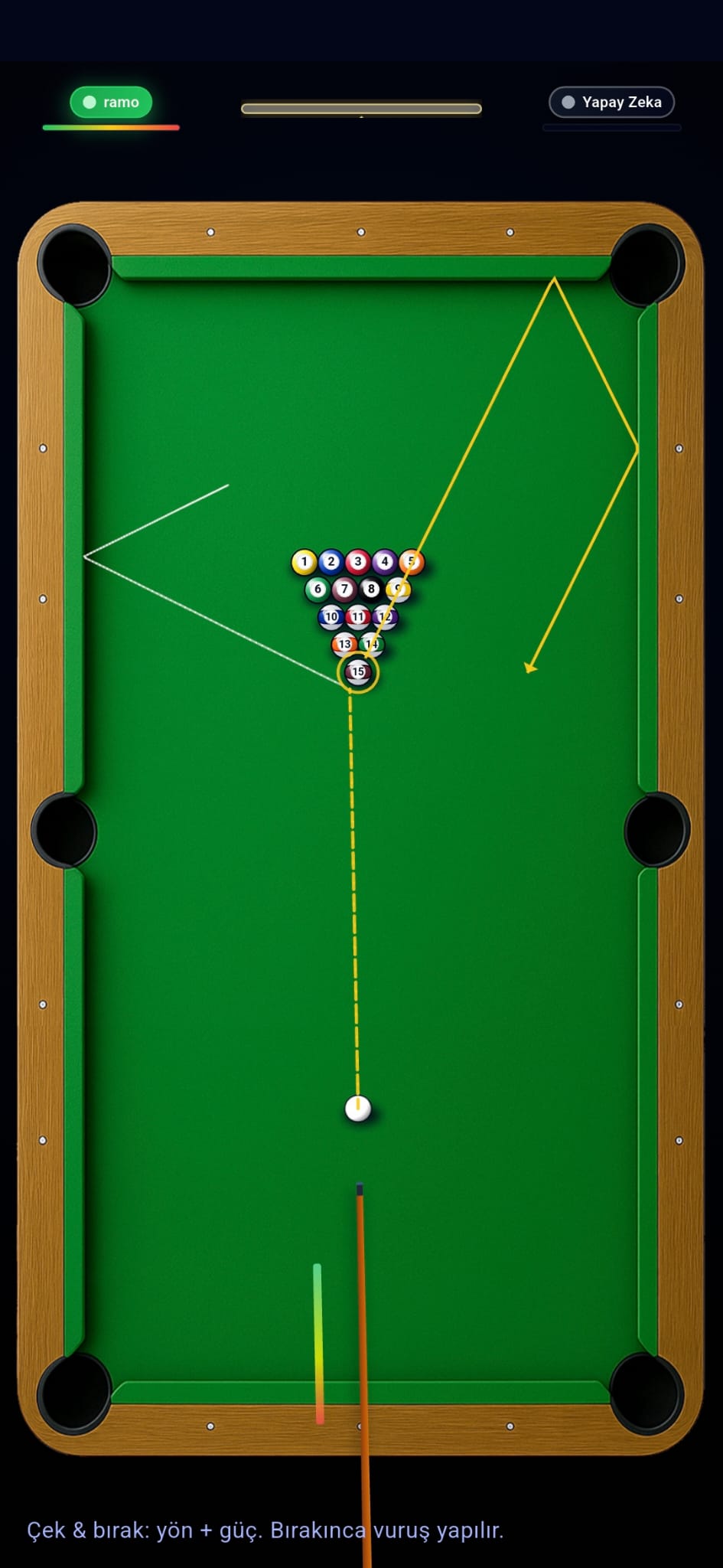 Yeni Bilardo Oyunumuz - MARKAJET.COM